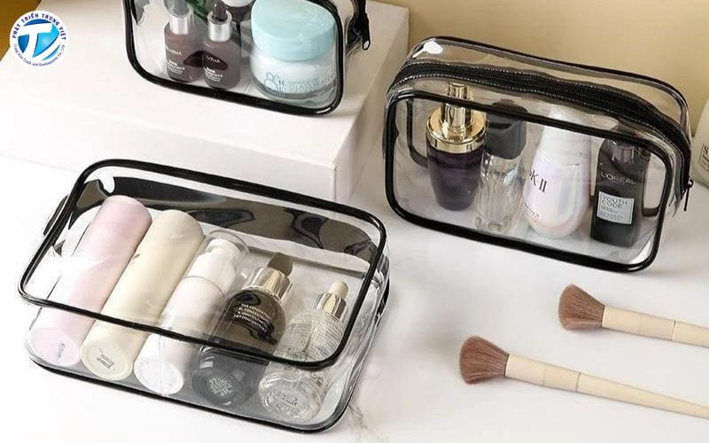 Túi đựng mỹ phẩm trong suốt
